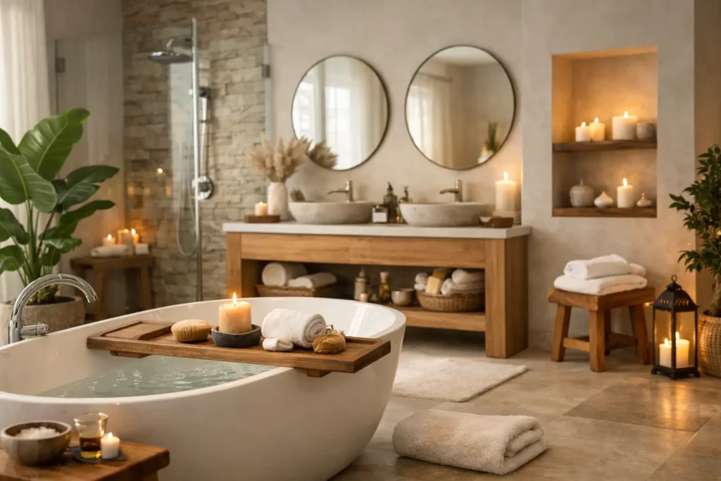 11 Spa Feel Bathroom Ideas That Work